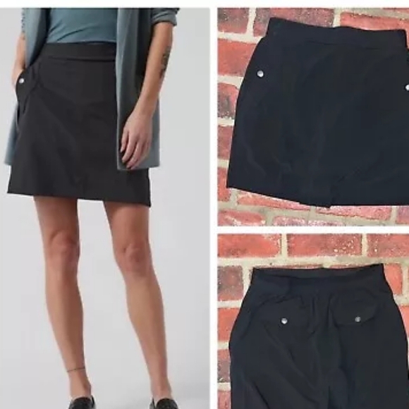 Athleta Vienna Skort Black Womens - Picture 2 of 8